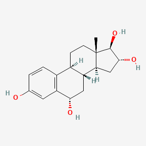 molecular formula C18H24O4 B3179522 6α-羟基雌三醇 CAS No. 7291-49-8