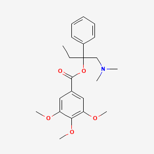 molecular formula C22H29NO5 B3179578 Trimebutine maleate impurity D [EP] CAS No. 92414-09-0