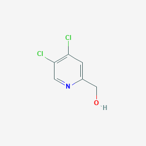 molecular formula C6H5Cl2NO B3179641 (4,5-Dichloropyridin-2-yl)methanol CAS No. 154780-03-7