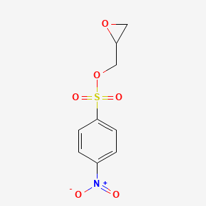 molecular formula C9H9NO6S B3179646 Oxiran-2-ylmethyl 4-nitrobenzenesulfonate CAS No. 158505-66-9