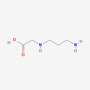 molecular formula C5H12N2O2 B3179748 n-(3-Aminopropyl)glycine CAS No. 2875-41-4