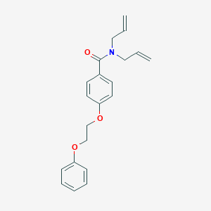 N,N-diallyl-4-(2-phenoxyethoxy)benzamide