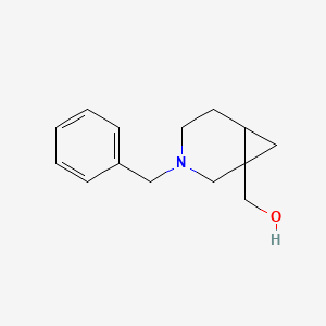 molecular formula C14H19NO B3179753 (3-Benzyl-3-azabicyclo[4.1.0]heptan-1-yl)methanol CAS No. 309748-42-3