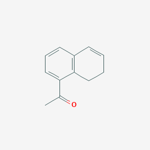molecular formula C12H12O B3179818 1-(7,8-Dihydronaphthalen-1-yl)ethanone CAS No. 802918-39-4