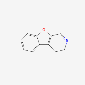 molecular formula C11H9NO B3179846 3,4-Dihydrobenzofuro[2,3-c]pyridine CAS No. 97456-65-0