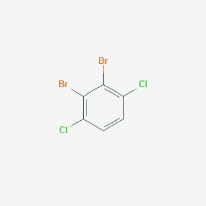 molecular formula C6H2Br2Cl2 B3179857 1,2-Dibromo-3,6-dichlorobenzene CAS No. 100191-22-8