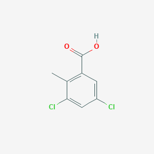 molecular formula C8H6Cl2O2 B3179874 3,5-Dichloro-2-methylbenzoic acid CAS No. 101567-48-0