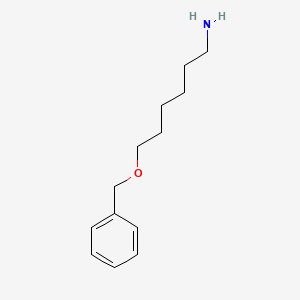 molecular formula C13H21NO B3179935 6-(Benzyloxy)hexan-1-amine CAS No. 108296-16-8