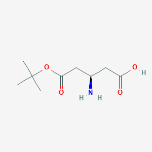 molecular formula C9H17NO4 B3179971 H-L-BETA-GLU(OtBU)-OH CAS No. 115939-63-4