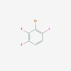 molecular formula C6H2BrF2I B3179995 2-Bromo-3,4-difluoroiodobenzene CAS No. 1208078-19-6