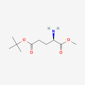 molecular formula C10H19NO4 B3180009 5-O-Tert-butyl 1-O-methyl (2R)-2-aminopentanedioate CAS No. 121069-22-5