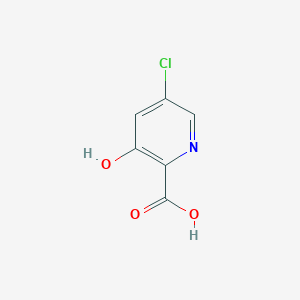 molecular formula C6H4ClNO3 B3180024 5-氯-3-羟基吡啶甲酸 CAS No. 1211515-34-2