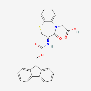 (R)-3-Fmoc-amino-5-(carboxylmethyl)-2,3-dihydro-1,5-benzothiazepin-4(5H)-one