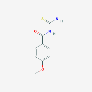 molecular formula C11H14N2O2S B318007 4-ethoxy-N-(methylcarbamothioyl)benzamide 