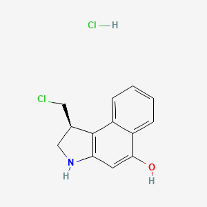 (S)-1-(chloromethyl)-2,3-dihydro-1H-benzo[e]indol-5-ol hydrochloride