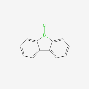 molecular formula C12H8BCl B3180121 9-Chloro-9-borafluorene CAS No. 13059-59-1