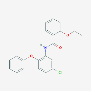 molecular formula C21H18ClNO3 B318015 N-(5-chloro-2-phenoxyphenyl)-2-ethoxybenzamide 