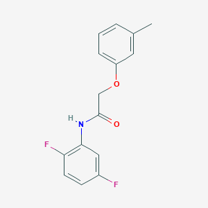 N-(2,5-difluorophenyl)-2-(3-methylphenoxy)acetamide