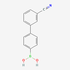 molecular formula C13H10BNO2 B3180204 (3'-Cyano-[1,1'-biphenyl]-4-yl)boronic acid CAS No. 1352715-67-3