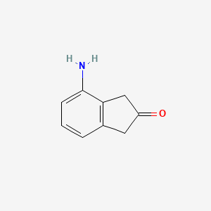 molecular formula C9H9NO B3180220 4-Amino-1H-inden-2(3H)-one CAS No. 1366737-66-7