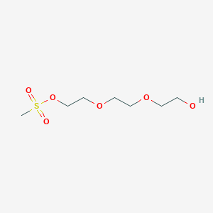molecular formula C7H16O6S B3180252 Hydroxy-PEG3-Ms CAS No. 139115-89-2