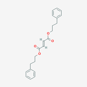 Bis(3-phenylpropyl) 2-butenedioate