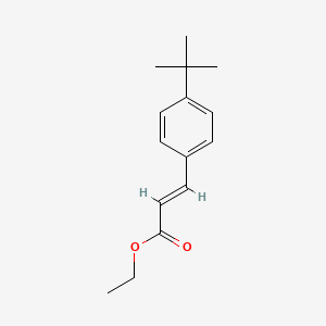 molecular formula C15H20O2 B3180382 4-tert-Butylcinnamic acid ethyl ester CAS No. 158010-17-4