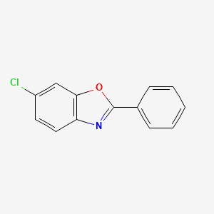 molecular formula C13H8ClNO B3180392 6-氯-2-苯基-1,3-苯并恶唑 CAS No. 15952-20-2