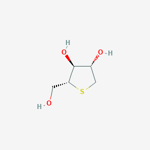molecular formula C5H10O3S B3180399 1,4-二脱氧-1,4-环硫-d-阿拉伯糖醇 CAS No. 160882-26-8
