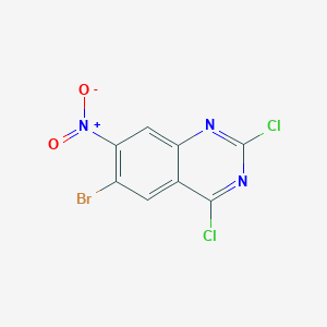 6-Bromo-2,4-dichloro-7-nitroquinazoline