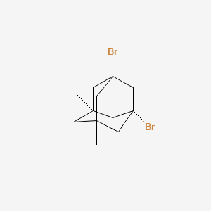 molecular formula C12H18Br2 B3180625 1,3-Dibromo-5,7-dimethyladamantane CAS No. 21912-23-2