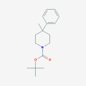 molecular formula C17H25NO2 B3180660 Tert-butyl 4-methyl-4-phenylpiperidine-1-carboxylate CAS No. 2306269-92-9