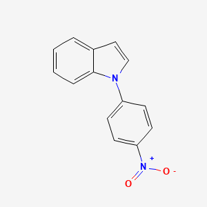 molecular formula C14H10N2O2 B3180695 1-(4-nitrophenyl)-1H-indole CAS No. 25688-27-1