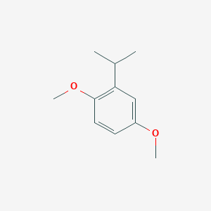 molecular formula C11H16O2 B3180904 2-Isopropyl-1,4-dimethoxybenzene CAS No. 4132-71-2