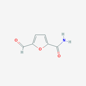 molecular formula C6H5NO3 B3180915 5-甲酰呋喃-2-甲酰胺 CAS No. 42978-27-8