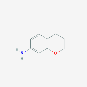 molecular formula C9H11NO B3181002 Chroman-7-amine CAS No. 50386-68-0