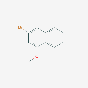 molecular formula C11H9BrO B3181013 3-溴-1-甲氧基萘 CAS No. 507266-70-8