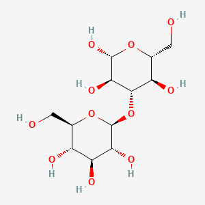 molecular formula C12H22O11 B3181052 3-O-Beta-D-Glucopyranosyl-Beta-D-Glucopyranose CAS No. 52485-11-7