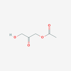 molecular formula C5H8O4 B3181070 1-Acetoxy-3-hydroxy-acetone CAS No. 52737-02-7