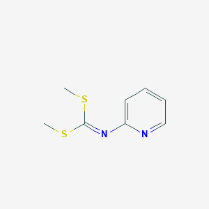 molecular formula C8H10N2S2 B3181082 Dimethyl pyridin-2-ylcarbonimidodithioate CAS No. 53687-90-4