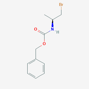 (S)-Benzyl (1-bromopropan-2-yl)carbamate