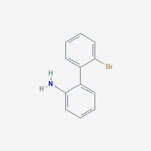 molecular formula C12H10BrN B3181117 2'-Bromobiphenyl-2-amine CAS No. 54147-91-0