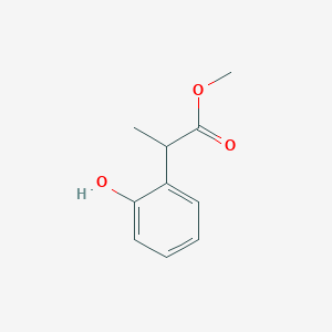 molecular formula C10H12O3 B3181133 Methyl 2-(2-hydroxyphenyl)propanoate CAS No. 54493-89-9