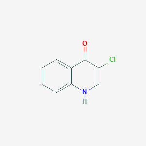 molecular formula C9H6ClNO B3181174 3-Chloroquinolin-4-OL CAS No. 58550-89-3