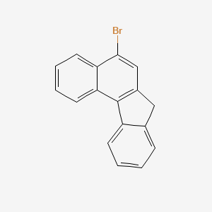 molecular formula C17H11B B3181253 5-Bromo-7h-benzo[c]fluorene CAS No. 64356-27-0