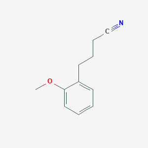 molecular formula C11H13NO B3181336 4-(2-Methoxyphenyl)butanenitrile CAS No. 77853-46-4