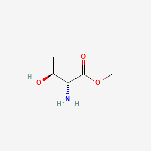 molecular formula C5H11NO3 B3181384 methyl (2R,3S)-2-amino-3-hydroxybutanoate CAS No. 82679-55-8