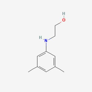 molecular formula C10H15NO B3181460 2-((3,5-二甲苯基)氨基)乙醇 CAS No. 857035-61-1