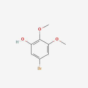 molecular formula C8H9BrO3 B3181593 5-溴-2,3-二甲氧基苯酚 CAS No. 93828-11-6