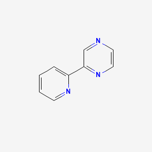 molecular formula C9H7N3 B3181595 2-(2-Pyridyl)pyrazine CAS No. 93844-96-3
